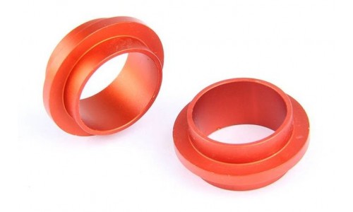 Rear Shock Spring Spacer Alloy Set 2Pcs - RED | Rovan Sports